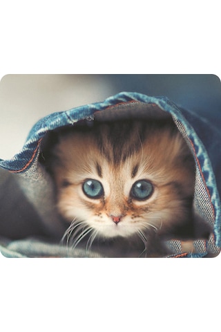 Skycity Kedi Desenli Kaymazsız Mouse Pad - 9 Farklı Kedi Resmi Seçeneği, 18x22cm, Oyun Ve Çalışma İçin Yumuşak Ve Temizlenebilir