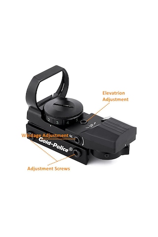 Gold-Police GP-1010 Red Dot Hedef Tespit Parçası Siyah