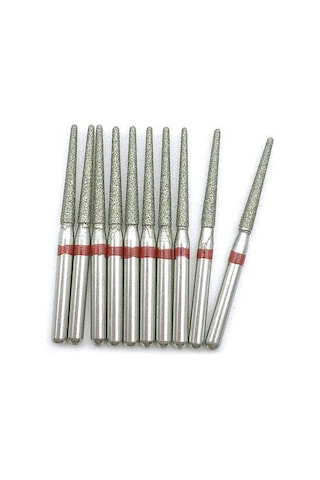 10 Adet/paket Diş Elmas Uç Matkap Diş Hekimliği İçin El Aleti Kolu Çapı 1.6mm Diş Hekimi Araçları Tr-11f