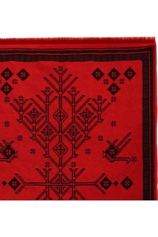 Bigghome Çift Taraflı Kilim, Makinede Yıkanabilir, Modern Desenli, 80 150 Cm, Sa25cy