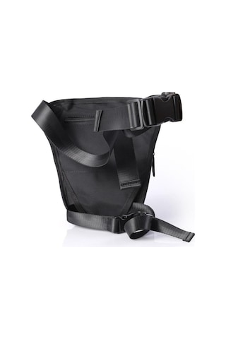 Ççs 31257 Motosiklet Bel Bacak Çantası Siyah
