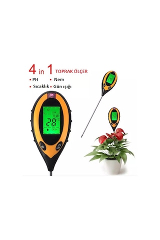 Toprak Ph Ölçer Toprak Nem. Toprak Isı .Toprak Işık Ölçer Ph Metr