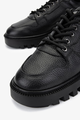 Valmenti Erkek Hakiki Deri Siyah Floter Sneakers & Spor Ayakkabı 352 21161 Erk Ayk Sk24-25 Sıyah Fltr