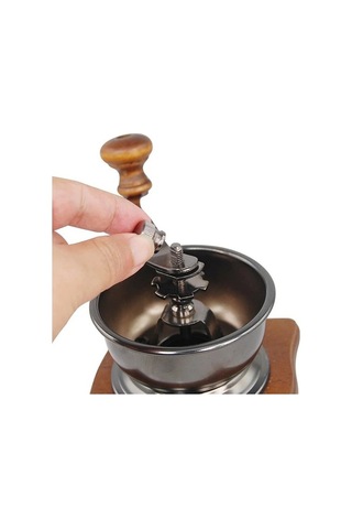 Trendooze Lmetjma Retro Kahve Değirmeni, Paslanmaz Çelik, Bej Model Bej