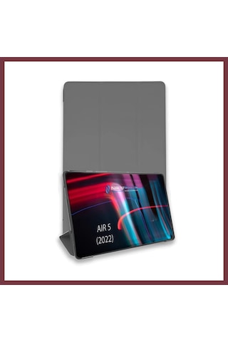 Storeşahin Apple Uyumlu iPad Air 5 2022 Kılıf Tablet Smart Kılıf - Koyu Gri Shn0720