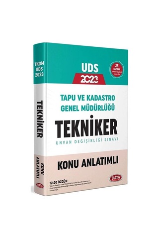 Data 2023 Gys Uds Tapu Kadastro Tekniker Konu Anlatımı Unvan Deği