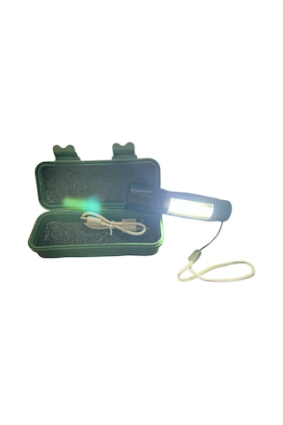 Klaus Led El Feneri Kutu+usb Şarj Kablo 3+1 W-400mah Lı-on Batary