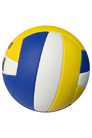 Leon Ls5000 Voleybol Topu El Dikişli Mavi Beyaz Sarı - Beyaz - Mavi