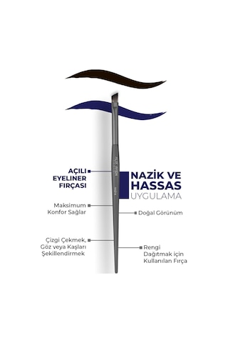 Alix Avien Açılı Eyeliner Fırçası Small Angle Brush Aa214