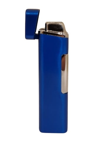 Mavi Tek Torch Pürmüz Metal Puro Çakmağı - Tr8040