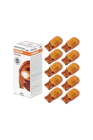 Osram Germany T20 Park Ve Gündüz Far Ampul Tek Duy Turuncu 2 Adet