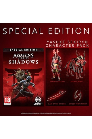 Assassin's Creed Shadows Ps5 Special Edition