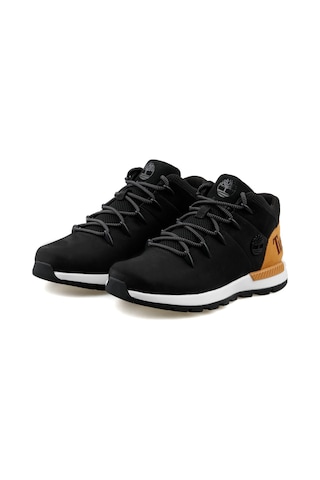 Timberland TB0A24AB0151 Mid Lace Up Sneaker Erkek Trekking Bot Siyah 001