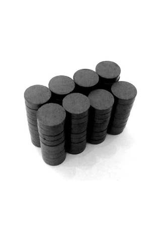 100 Adet 12X3 Yuvarlak Mıknatıs, Nişan Sünnet Süsleme Mıknatısı