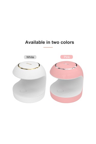 Xiyyadms Mini Uv Led Tırnak Kurutma Lambası - Hızlı Kuruma, Taşınabilir Ve Usb Güçlü Pembe