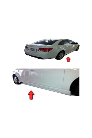 CHEVROLET CRUZE 2009-2016 PLASTİK BOYASIZ YAN MARŞPİYEL