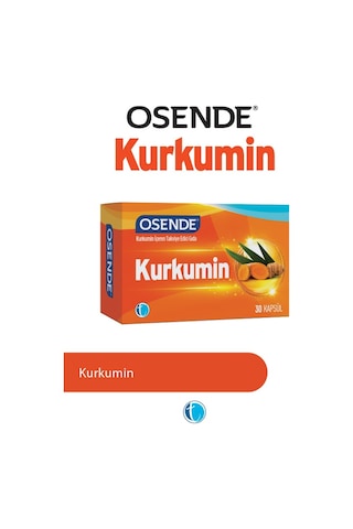 Osende Kurkumin 30 Yumuşak Kapsül