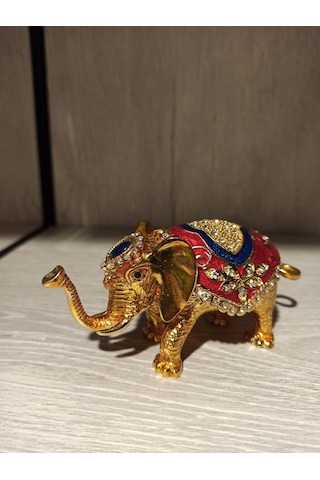 Swarovski Taşlı Fil Mücevherlik / Dekoratif Biblo