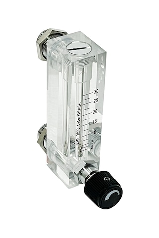 Debimetre - Ayar Vanalı -debi Ölçer - Şamandıralı - Lzm Gaz 3-30 L/dk