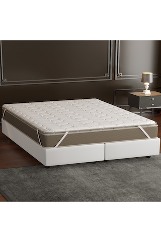 Full Ortopedik Bamboo Yatak Pedi 120X200 cm,Yatak Şiltesi,Topper