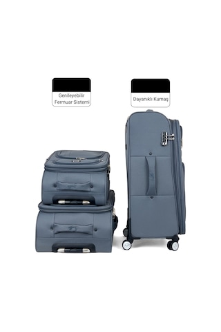 Reymond Luggage Lara Seyahat Valizi, Orta Boy Kırmızı