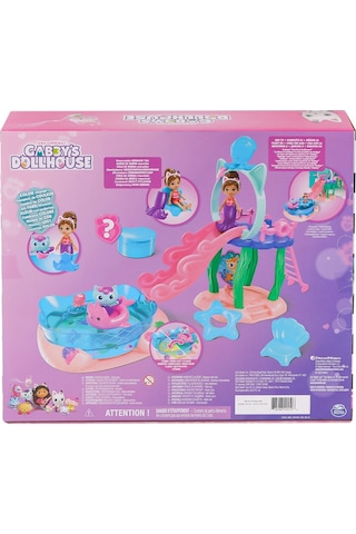 6067878 Gabbys Dollhouse Gabby Ve Mercat Purr-ific Havuz Oyun Set