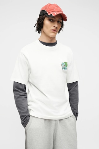 Only & Sons Erkek Lisanslı Bulbasaur Pokemon T-shirt Yeşil