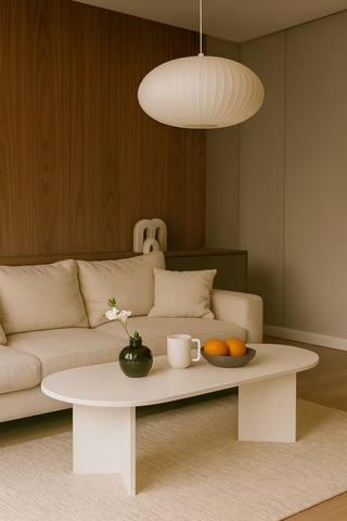 Sahra Model Modern Orta Sehpa 90x45x45 Cm Beyaz