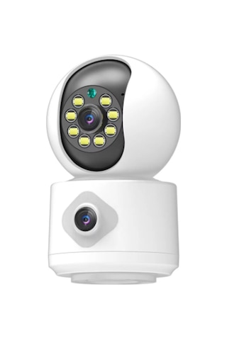 Konyax Çift Lensli İç Mekan Wi-fi Kamera