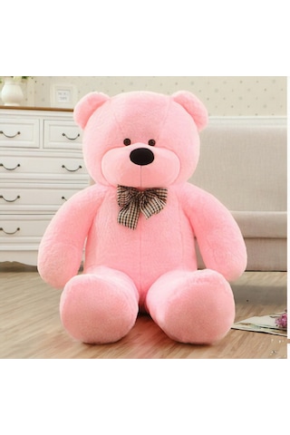 Kuki Oyuncak 120Cm Sevimli Pembe Peluş Ayı