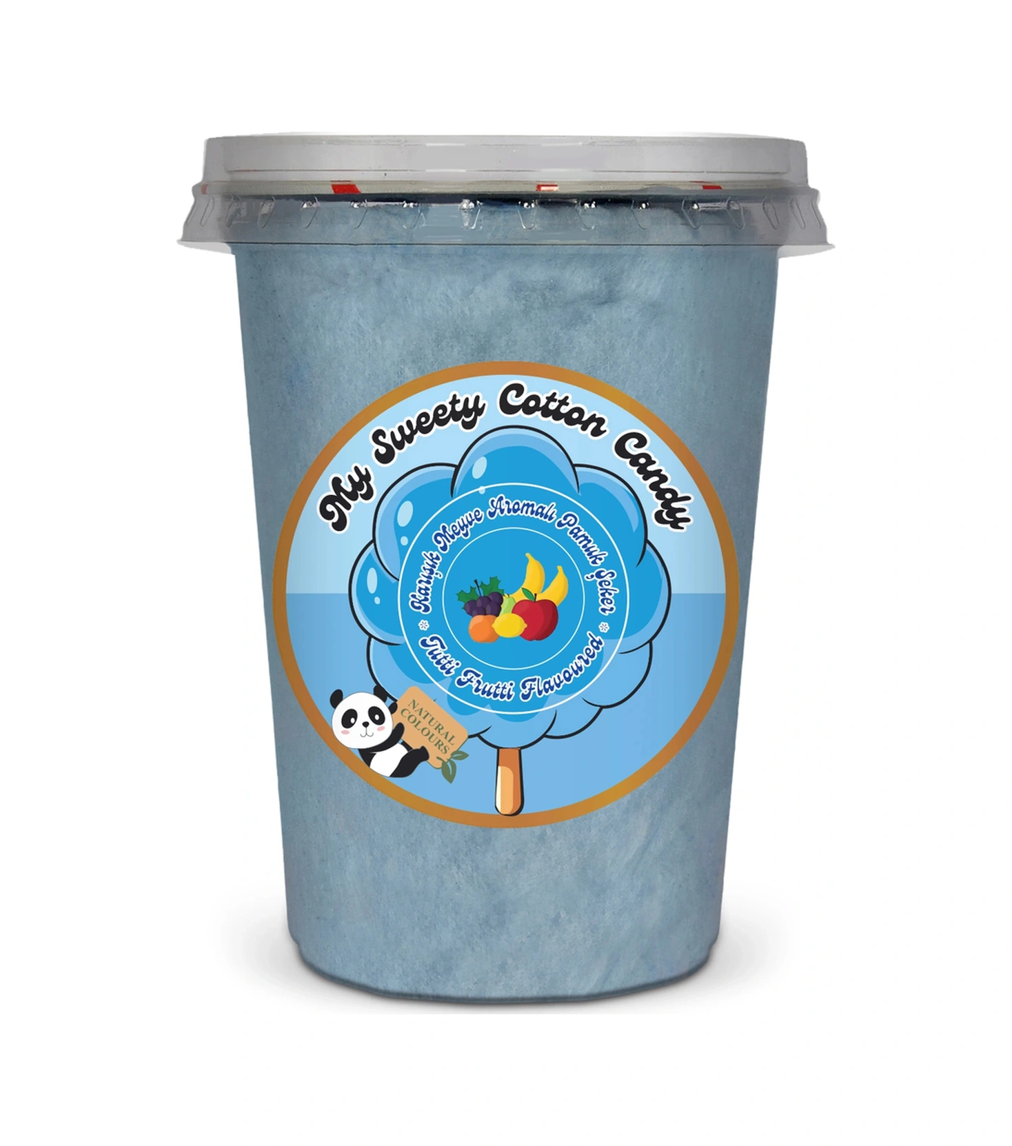 Tutti Frutti Aromalı Gurme Pamuk Şeker