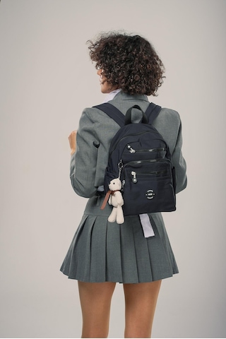 Ççs Kadın 17953 Sırt Çantası Siyah