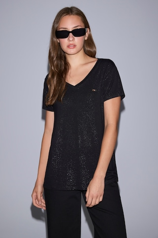 U.S. Polo Assn. U.s. Polo Assn. Kadın Siyah Tişört 50323573-vr046