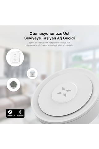 Xenon Smart Zigbee 3.0 & Wi-fi & Ble Akıllı Ev Ağ Geçidi Kablosuz