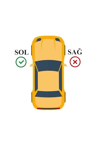 Polo Arka Sol Dış Kapı Kolu Kapağı Bademi Astarlı 2006-2009 Model Arası Uyumlu