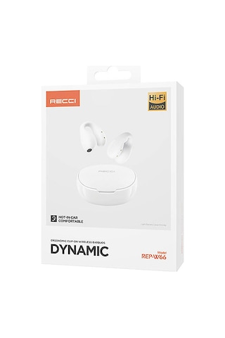 Recci REP-W66 Dynamic Serisi Hi-Fi Ses Bluetooth 5.3 Kulak İçi Kulaklık