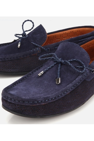 Hotiç Erkek Süet Deri Lacivert Delikli Günlük Loafer 02ayh319470a680 02ayh319470a680
