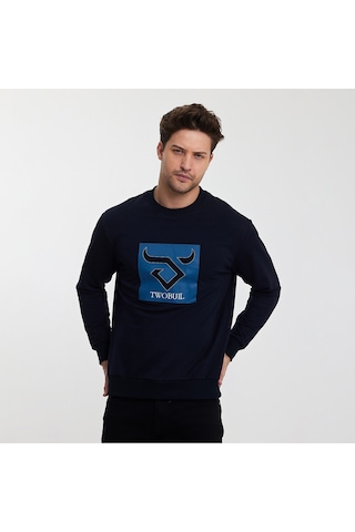 Twobull OSLO Erkek Lacivert Sweatshirt