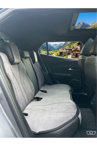 Bod Peugeot 2008 Hybrid Oto Koltuk Koruyucu Kılıf 2025-sonrası Latmos Serisi Fume
