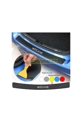 Renault Megane Bagaj Ve Kapı Eşiği Karbon Sticker Set