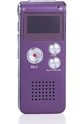 Monyee 16gb Usb Şarj Edilebilir Yüksek Kaliteli Dijital Ses Kaydedici - Dsp Gürültü Azaltma, Mp3 Çalar, Taşınabilir