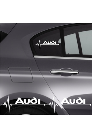Audi A2 Için Uyumlu Aksesuar Oto Ritim Sticker 2 Adet 20 9 Cm