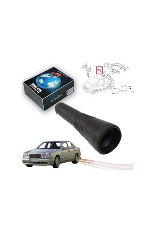 Mercedes E W210 1995-2003 İçin Anten Plastiği / Lastiği A2028270031