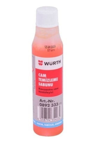 Würth Konsantre Cam Temizleme Sabunu 32 Ml 5 Adet Sabun