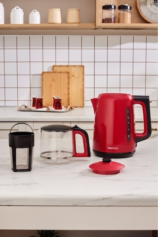 Karaca Mega Tea 1501 1500 W Cam Çay Makinesi