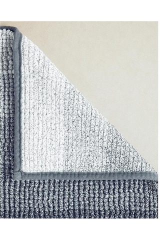 English Home Paige Makarna Banyo Paspası 50x80 Cm Gri Beyaz