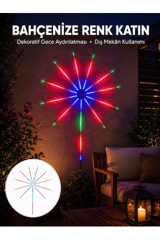 Kargo Modüler Rgb Led Duvar Işığı Efektli Uzaktan Kumandalı Yeni Nesil Najmaddin Çok Renkli