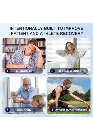 Wondernest Titreşim Tabancası, Lichen Rahatlama Fitness Fasya Masaj Aleti, Elektrikli Yeşil