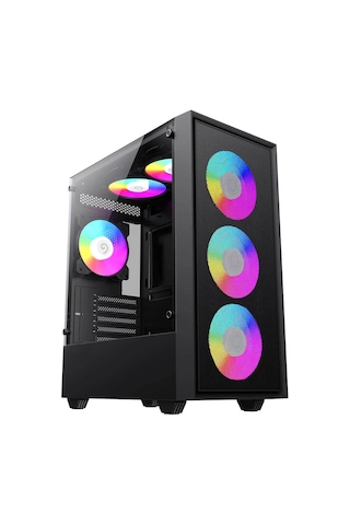 Kinger KX120 i5-3470 16 GB 512 GB SSD 4 GB RX550 23.8" Free Dos Masaüstü Oyuncu Bilgisayarı
