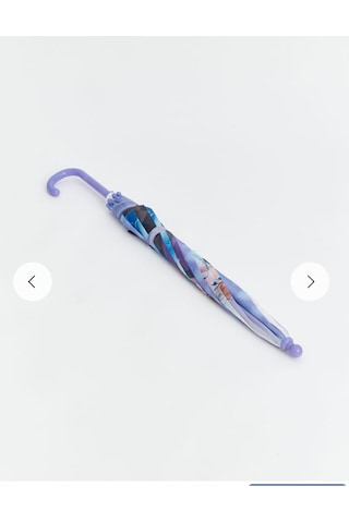 Frozen Lisanslı Kız Çocuk Şemsiye Koyu Mavi